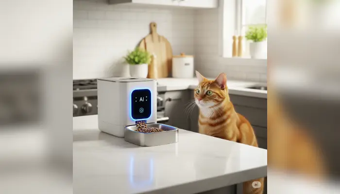 AI pet feeder