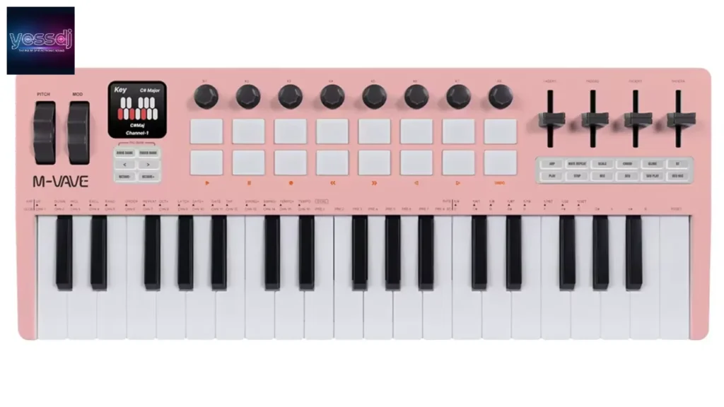 SMK-37 PRO: controlador MIDI 37 teclas portátil 6 SMK-37 Pro