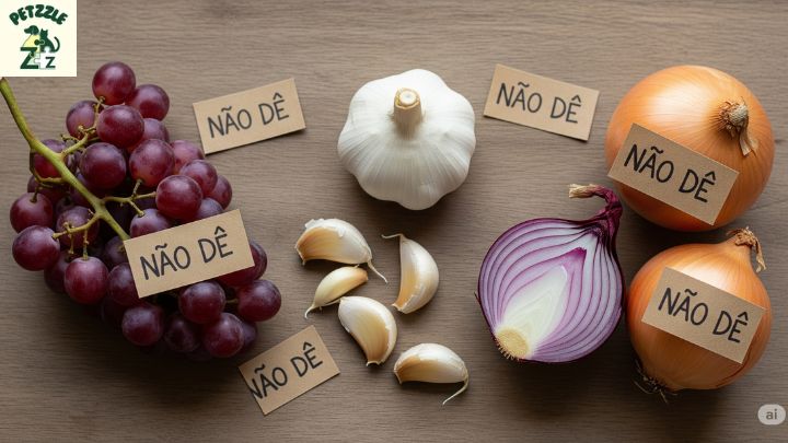 Frutas e itens culinários - não dê