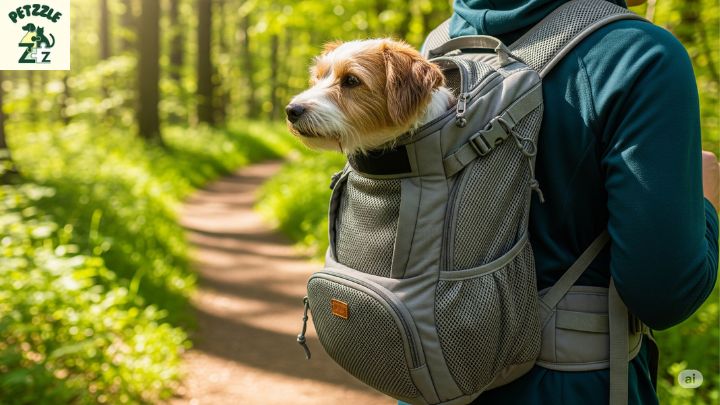 Mochilas pet com ventilação