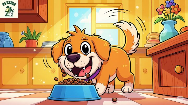 Pet feliz por estar bem tratado